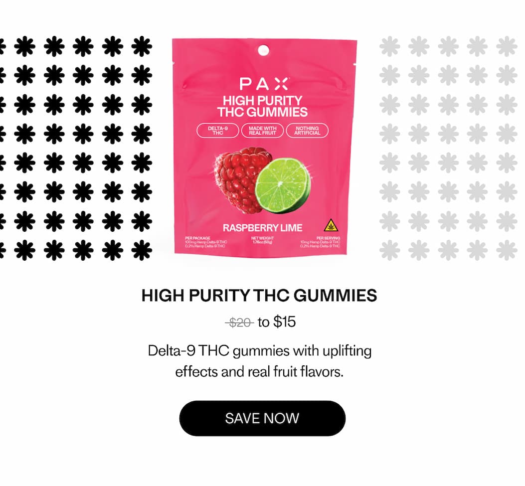 High Purity THC Gummies