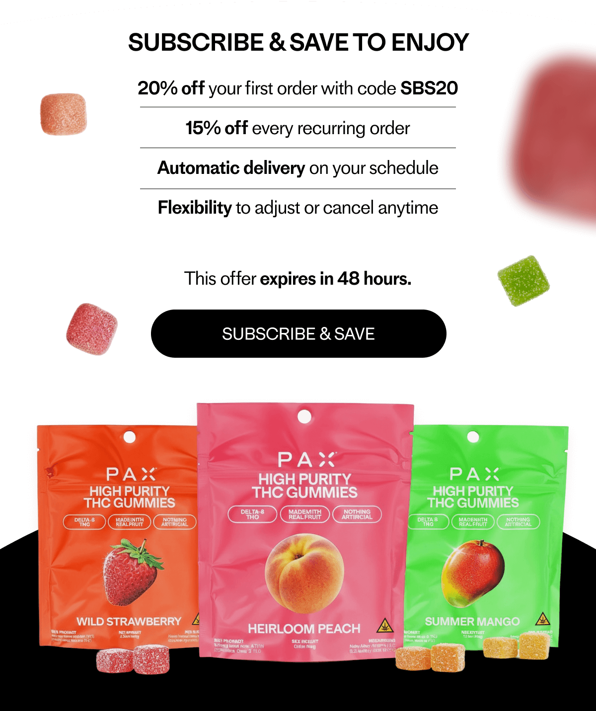 Subscribe & Save to Enjoy