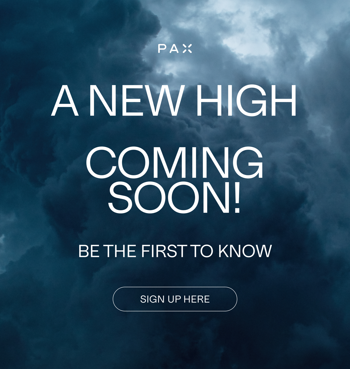 A NEW HIGH. COMING SOON!