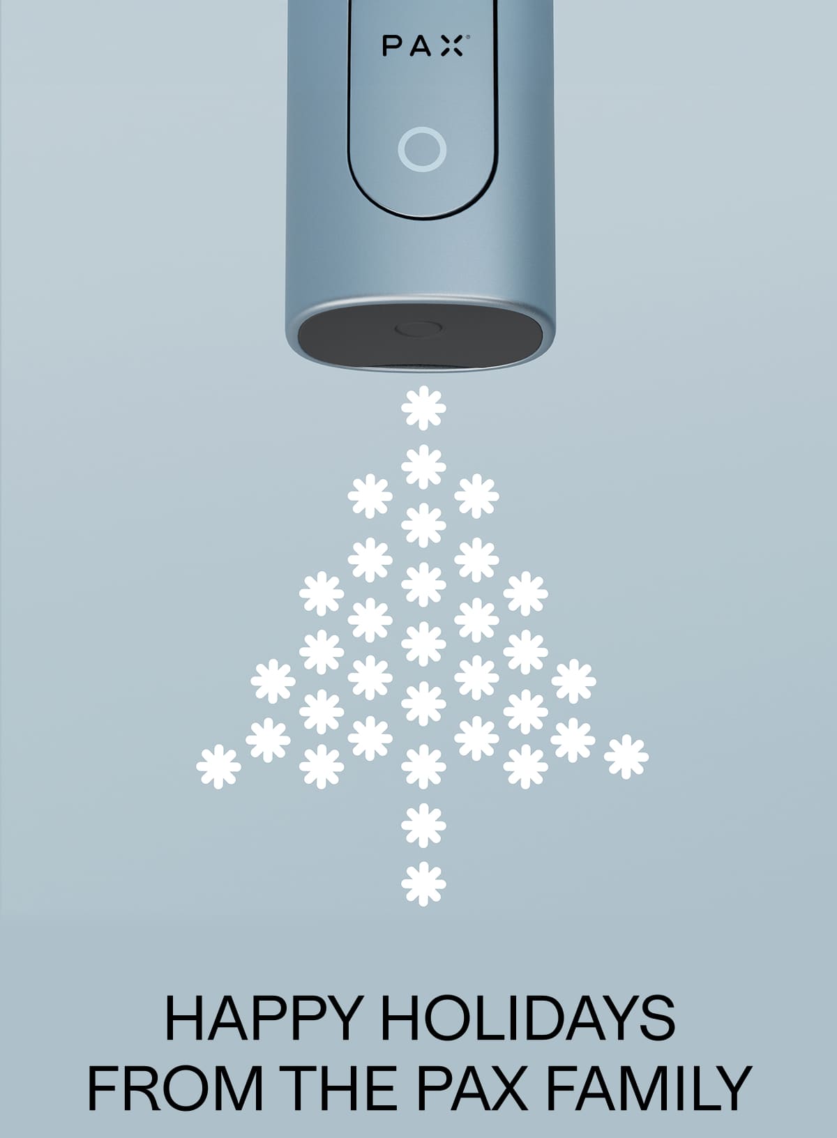 happy holidays from pax