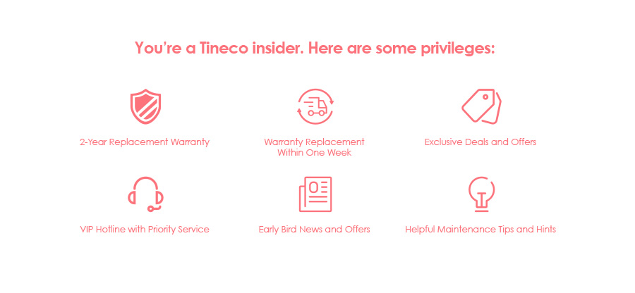 You're a Tineco insider.