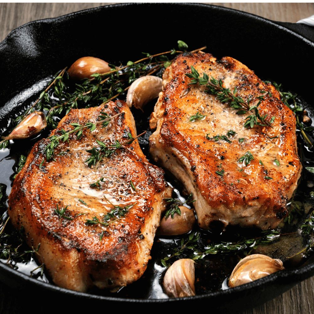 garlic-pork-steaks