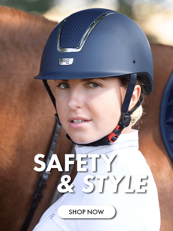 Safety & Style Riding Helmets! Premier Equine