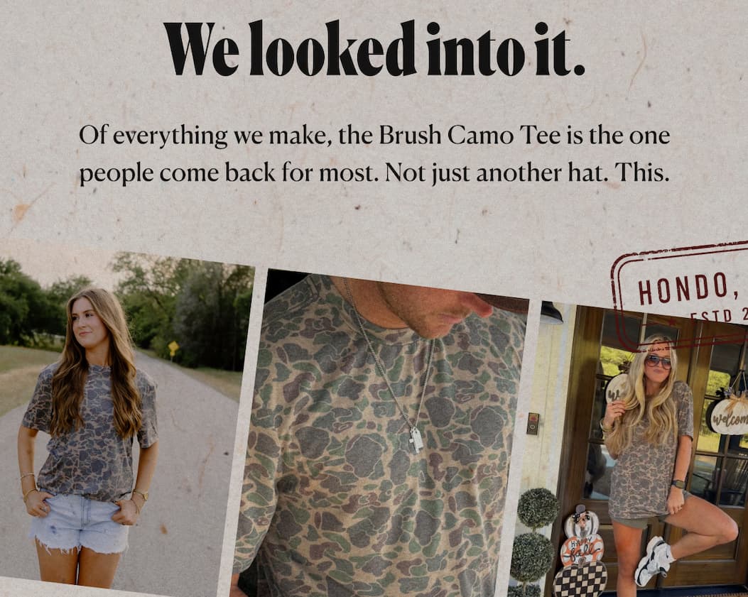 We looked into it. 