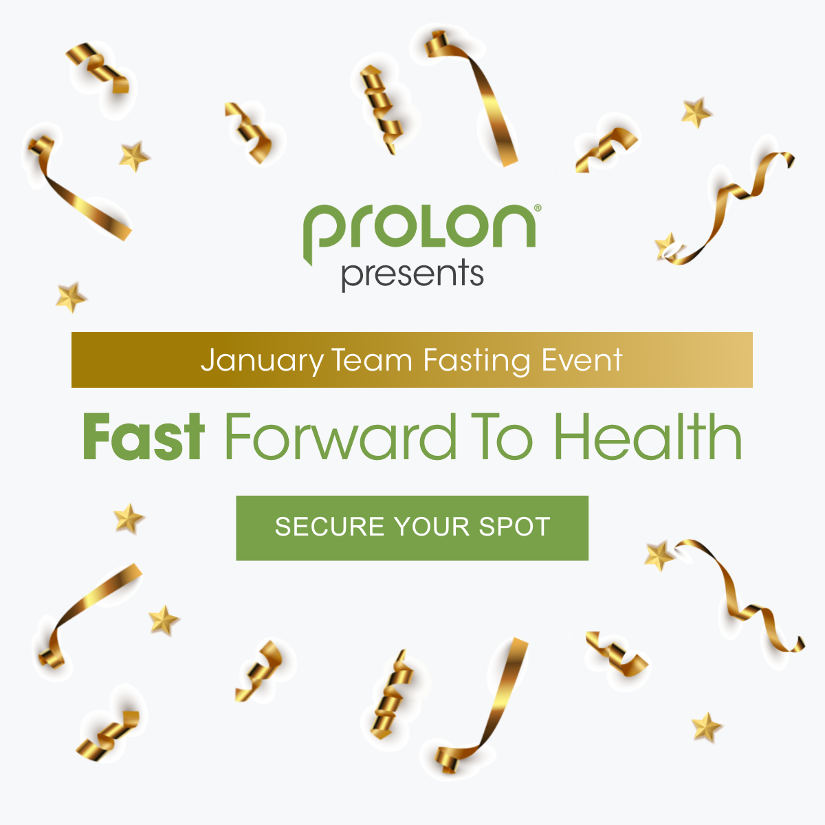Are you registered? ProLon