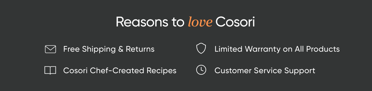 Reasons to love Cosori