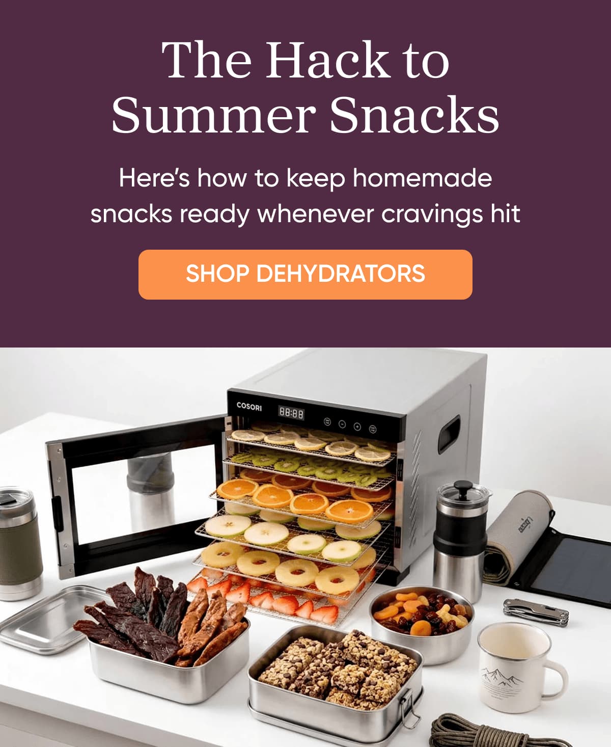 The Summer Snacking Hack Here’s how to keep homemade snacks ready whenever cravings hit
