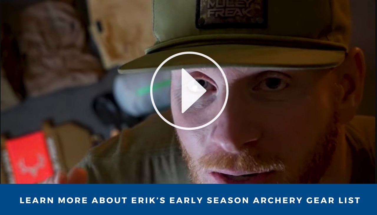Gear Up With Erik's Early Season Archery Mule Deer Gear List 🎒 Muley