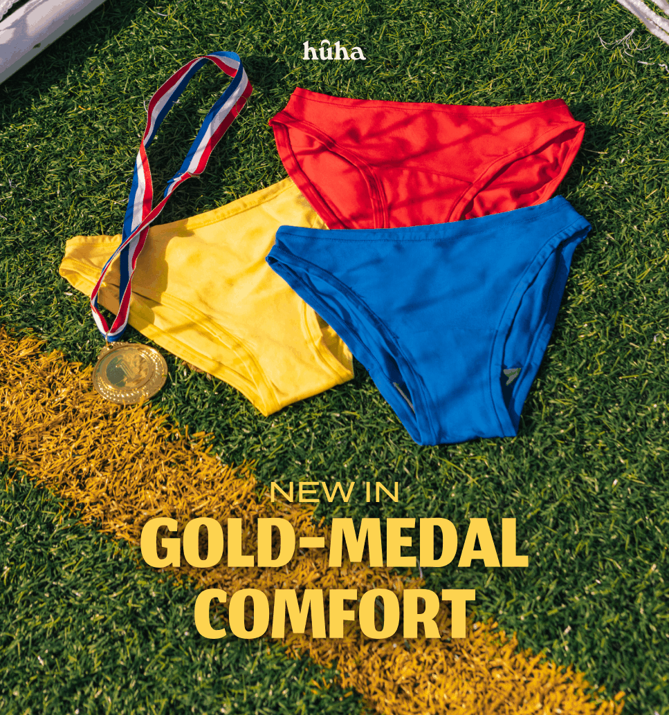 NEW IN: Gold-medal comfort. 