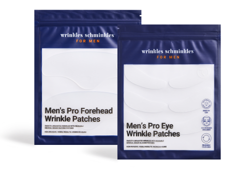 Men's Pro Forehead Wrinkle Patch & Men's Pro Eye Wrinkle Patches
