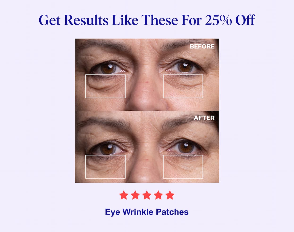 Get results like these for 25% off