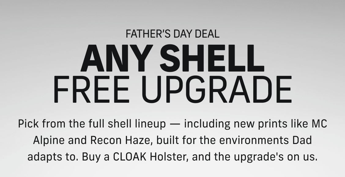 Any Shell, Free Upgrade