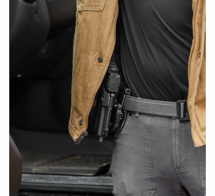 Explore Alien Gear Holsters' Quick Disconnect System for fast transitions between setups.