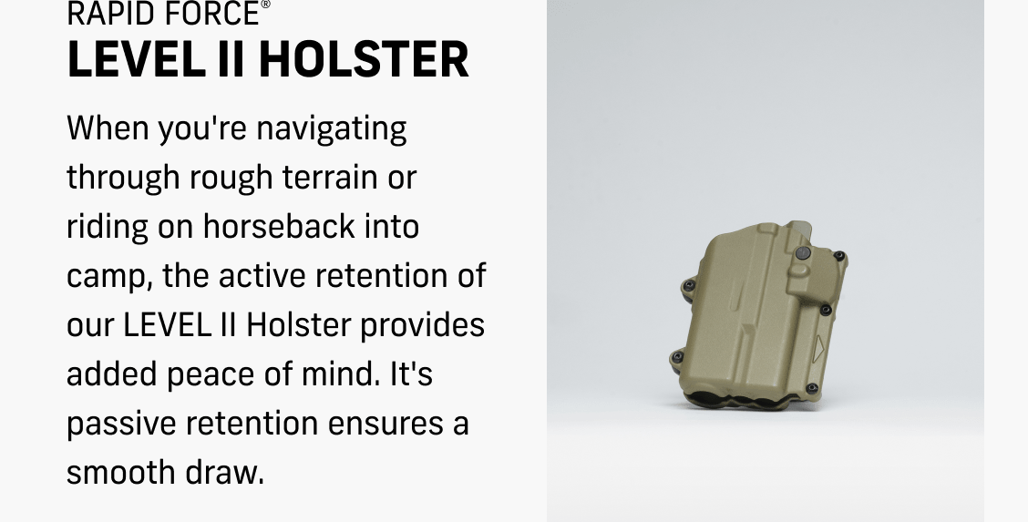 Level II Holster