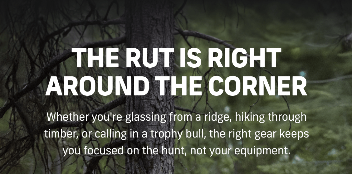 The Rut is Right Around the Corner