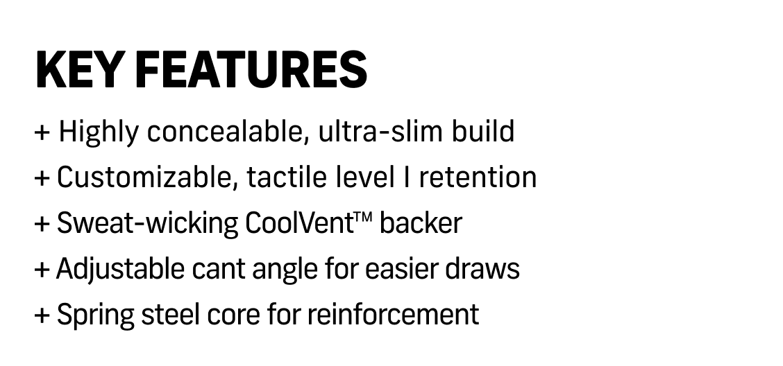 Learn more about the Alien Gear Holsters LOW-PRO IWB holster and all of it's carry types from belly band to OWB carry..