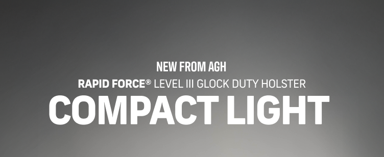 New from AGH | Rapid Force lvl III | Glock Duty Holster | Now Compact Light Compatible
