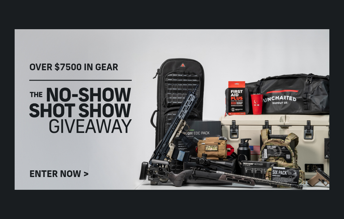 Over $7500 in Gear - The No-Show Shot Show Giveaway | ENTER NOW