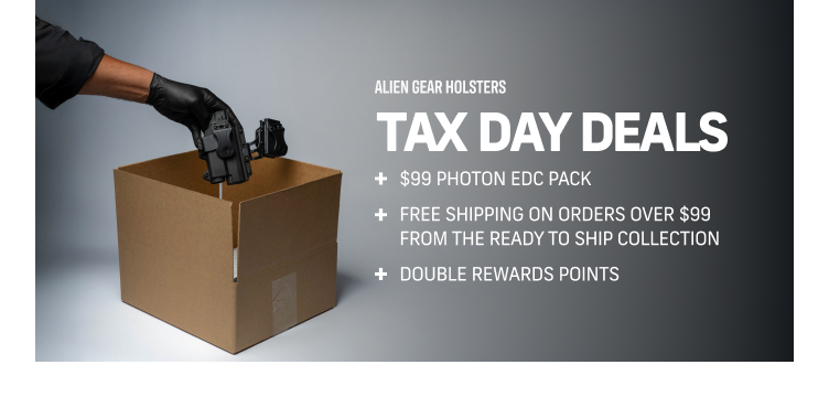 PHOTON EDC PACK TAX DAY DEAL $99.99 | Your refund, your gear. Shop AGH Tax Day Deals | LEARN MORE | TAX DAY DEALS