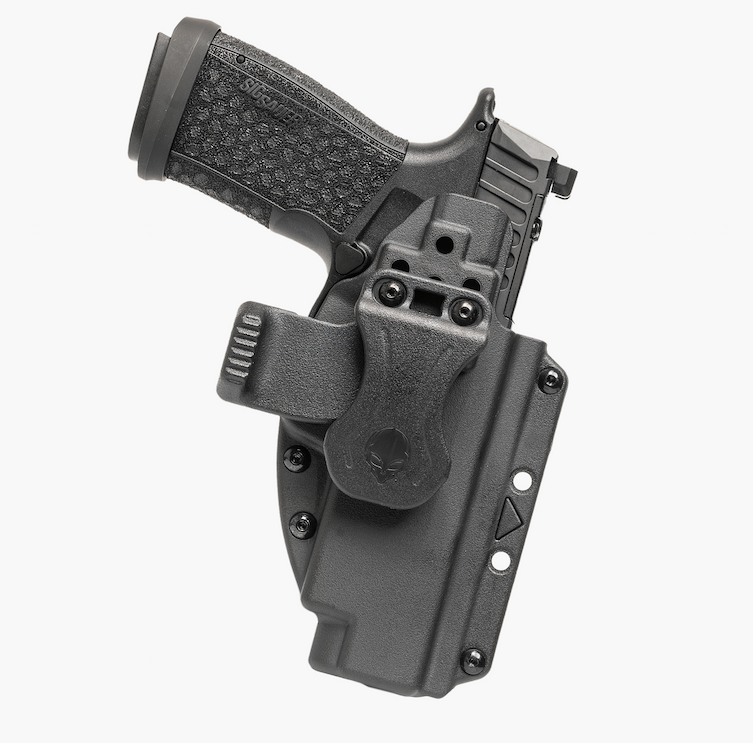 Explore the ambidextrous, OWB/IWB, RDS + light-ready PHOTON&reg; Holster from Alien Gear Holsters designed to Adapt To Every Environment&reg;