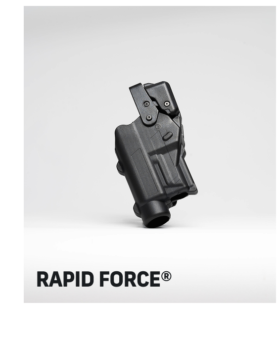 Shop RAPID FORCE&reg; OWB holsters from Alien Gear Holsters