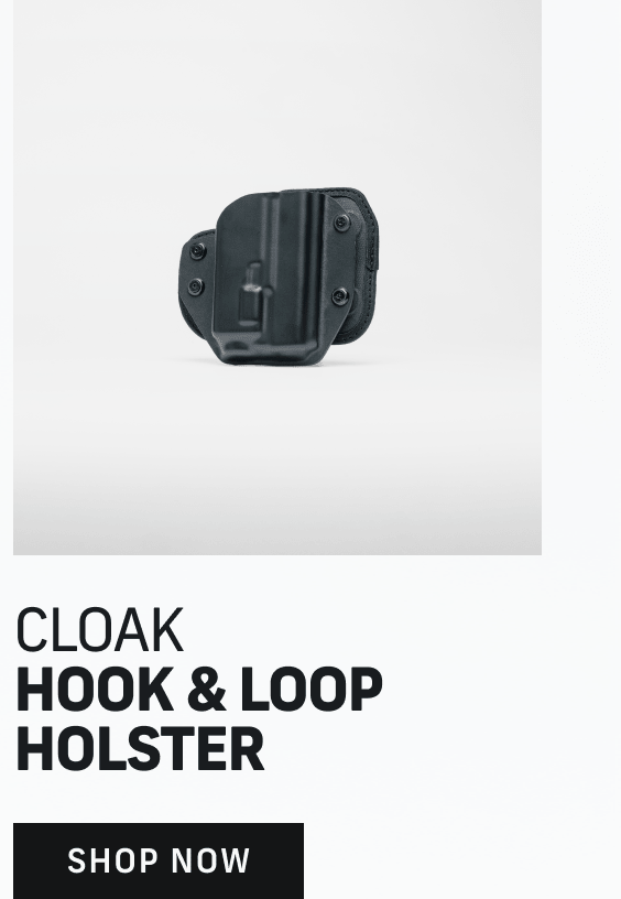 Cloak Hook & Loop Holster