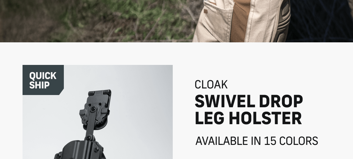 Cloak Swivel Drop Leg