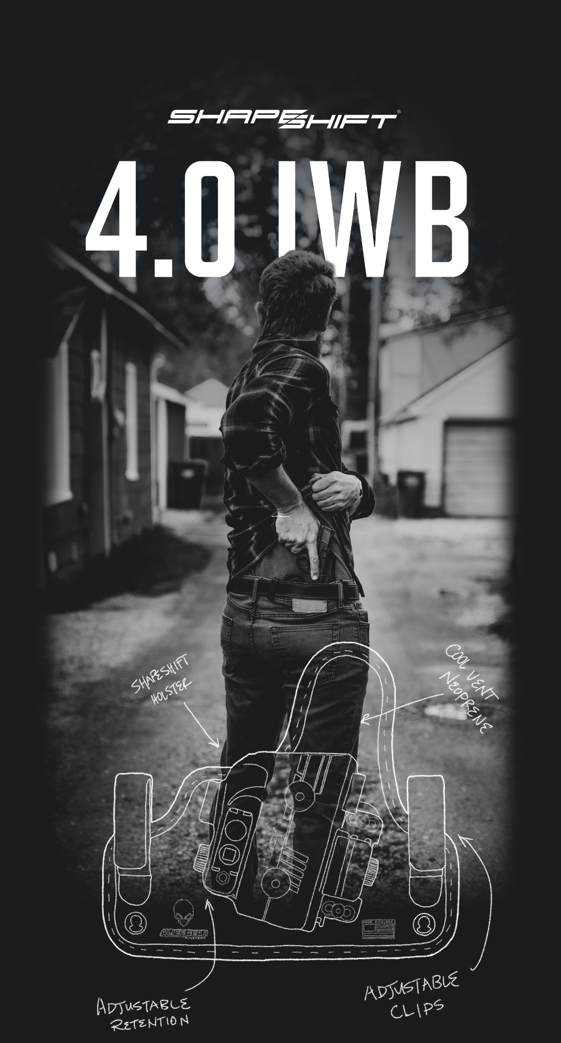 ShapeShift&reg; 4.0 IWB Holster | BUY NOW