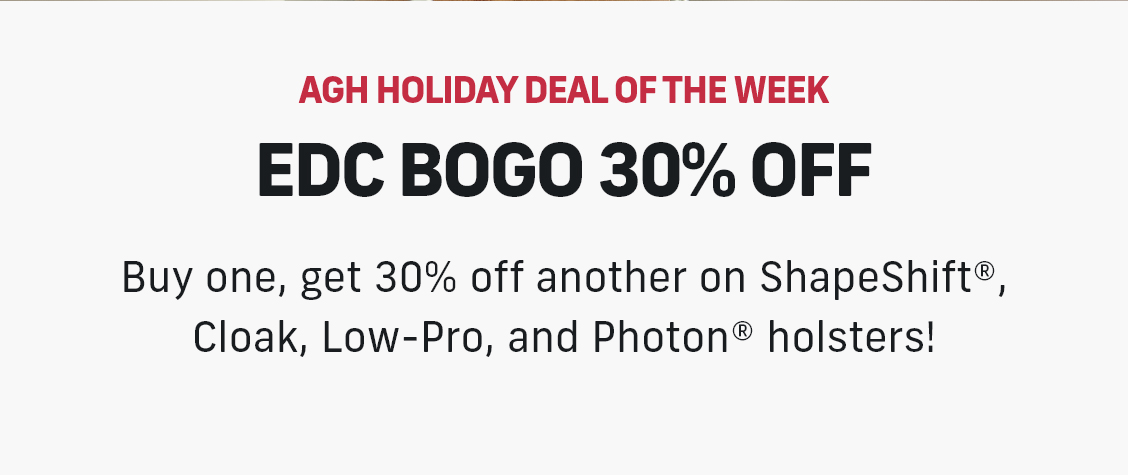 EDC BOGO 30% OFF | Buy One, Get 30% Off Another