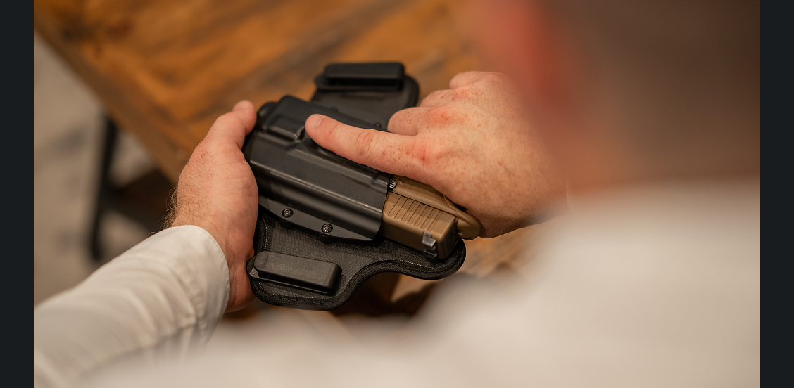 Learn more about the Low-Pro IWB holster &mdash; slim, low-profile concealment with a close-to-body fit