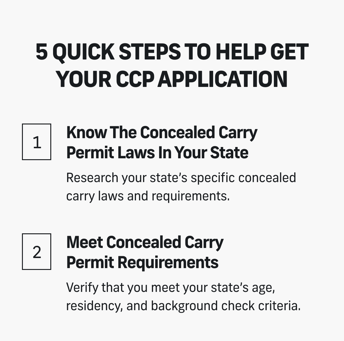 5 Quick Steps for CCP Application | READ BLOG