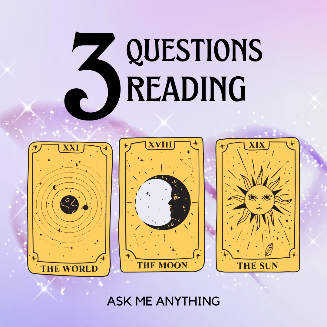 3 Questions Reading