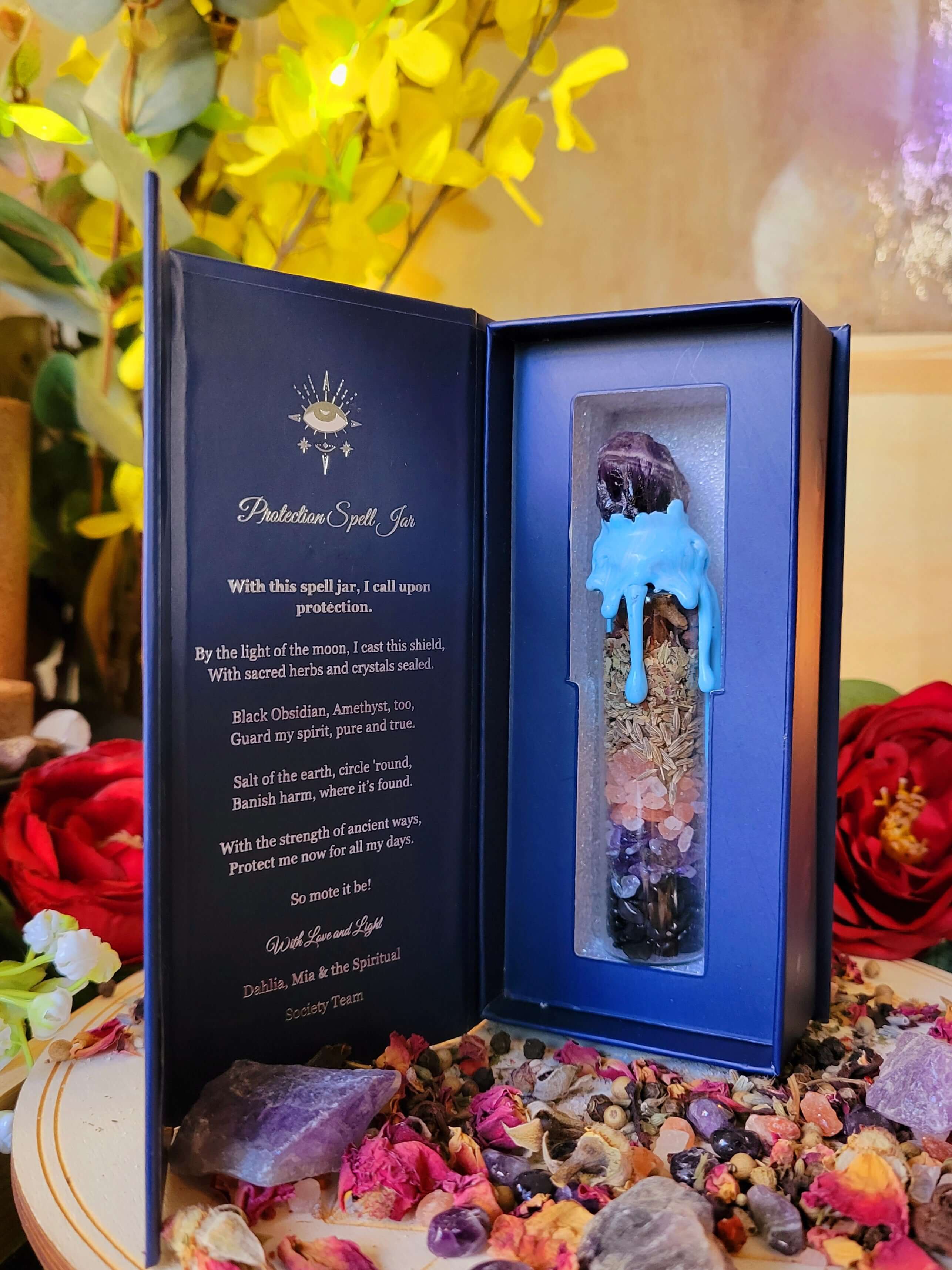 Protection Spell Jar - Spiritual Guardian for Modern Times