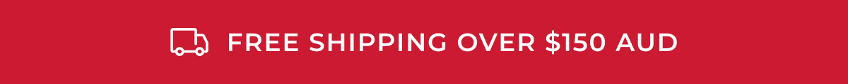 Free shipping over $150 AUD