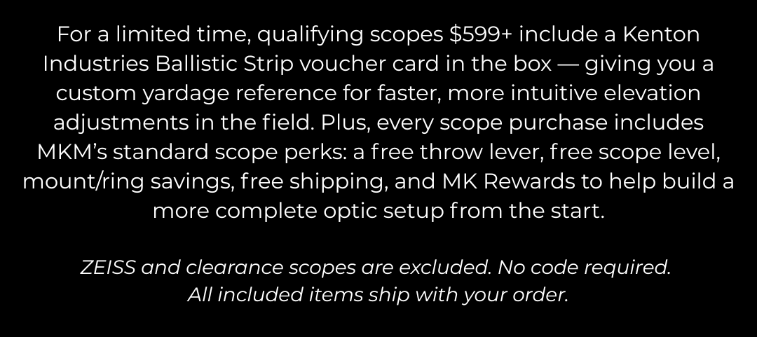 MKM Scope Promo