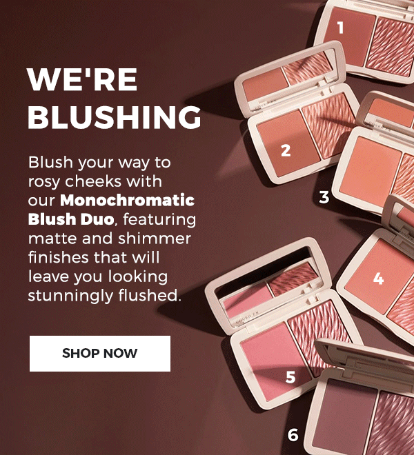 Get the Perfect 'Rosy Cheeks' Glow with Our Monochromatic Blush Duo