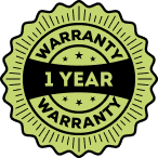 1 Year Warranty