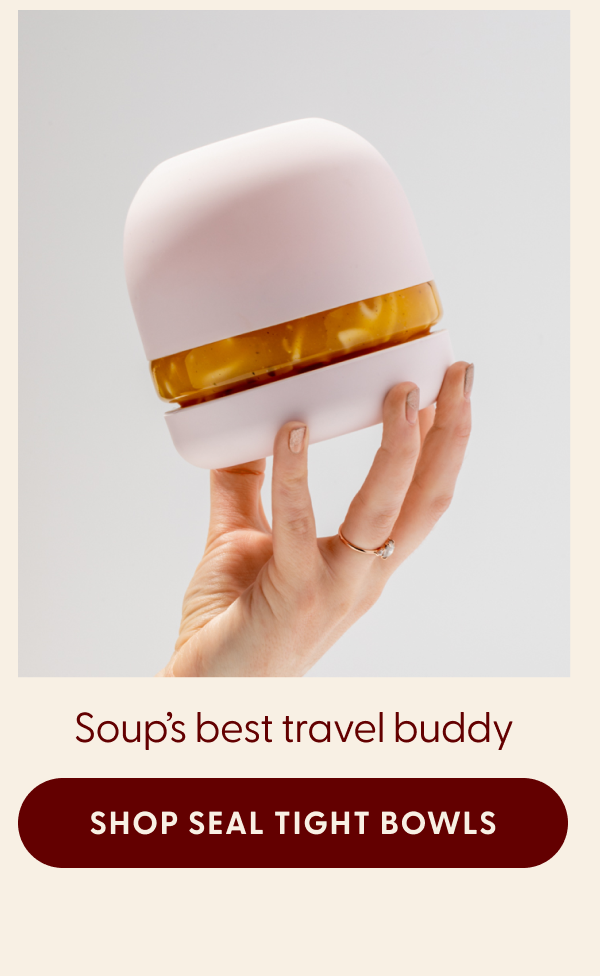 Soup's best travel buddy