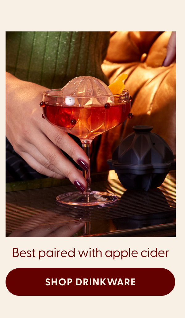 Best paired with apple cider