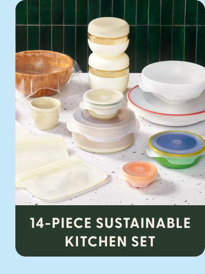 14-Piece Sustainable Kitchen Set