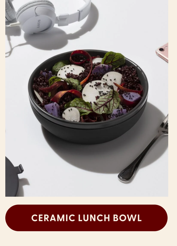 CERAMIC LUNCH BOWL