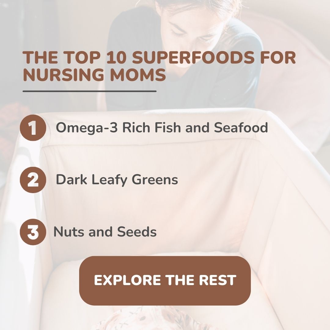 [New Blog Post] The Top 10 Superfoods for Nursing Moms The Wee Bean