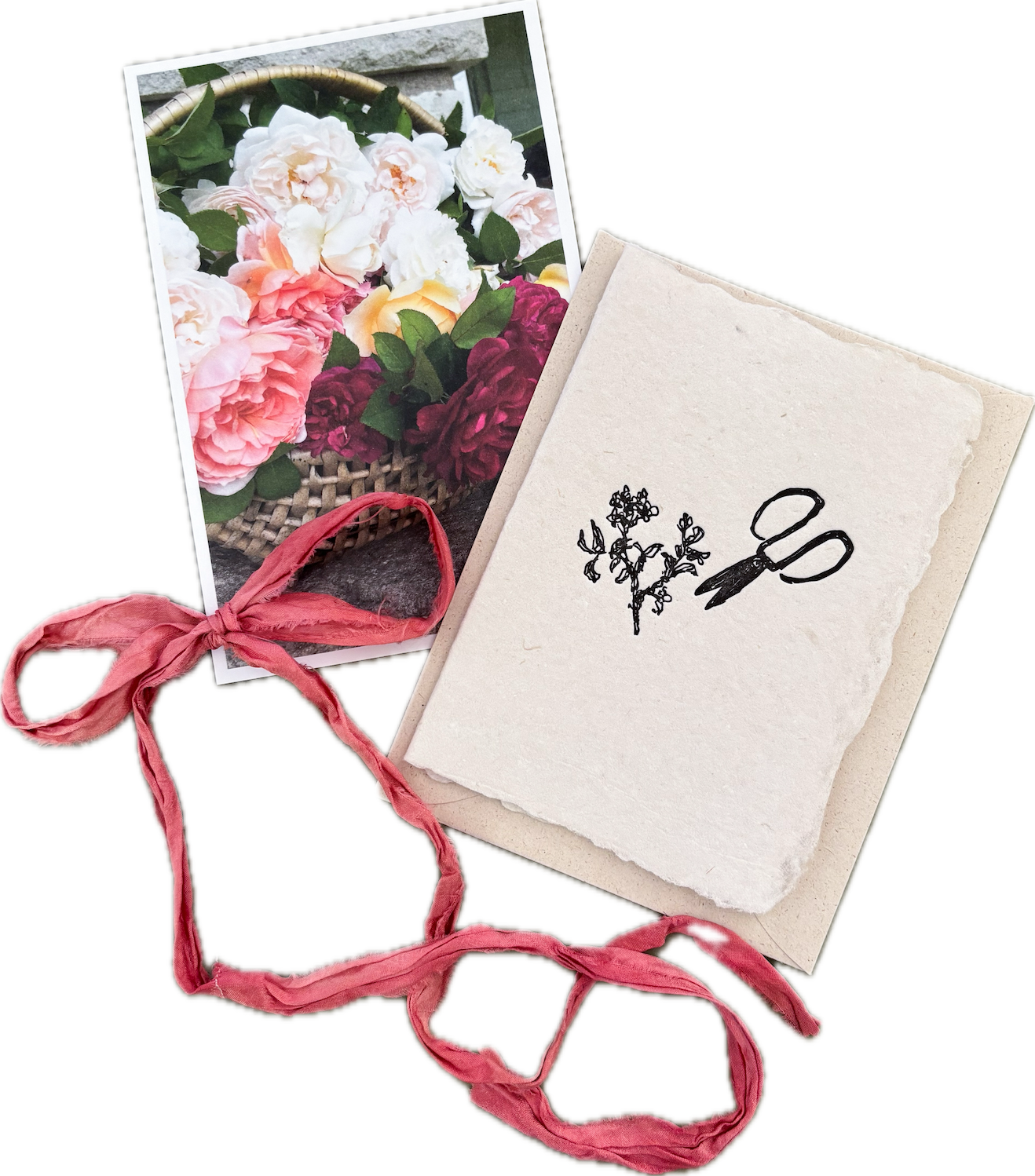 Postcard and illustration card
