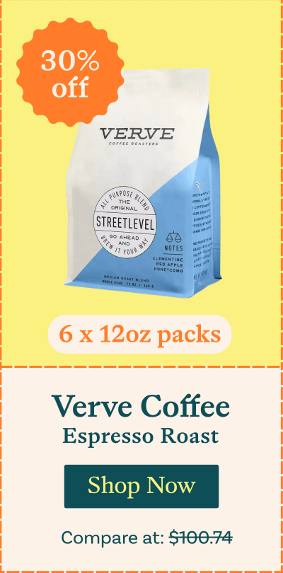 30% off Verve Coffee