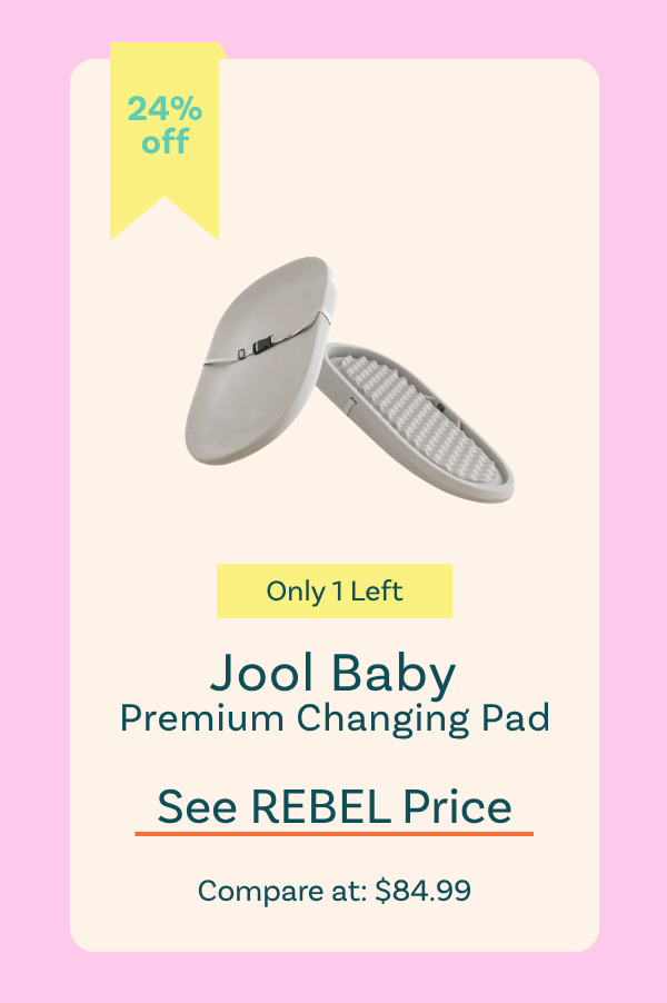 Jool Baby Premium Changing Pad - Gray