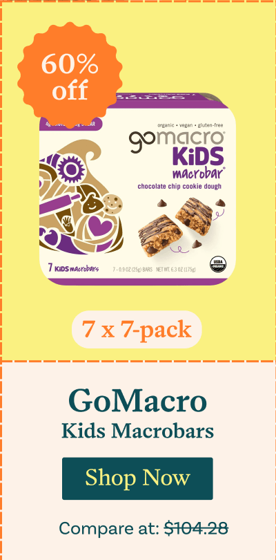 60% off GoMacro