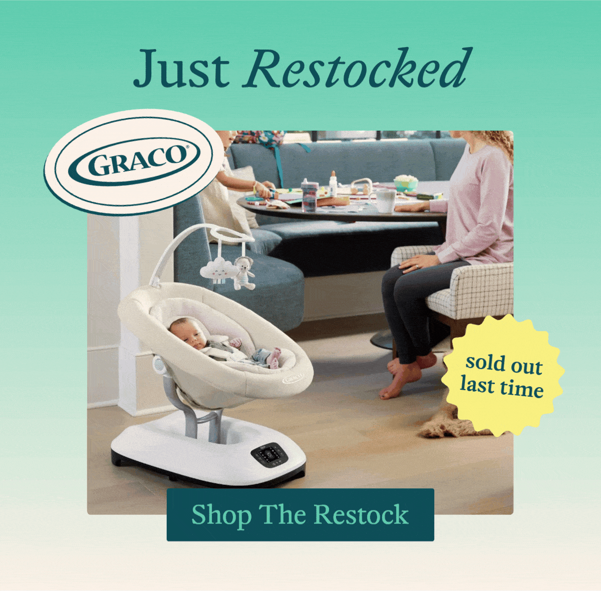 Just restocked - Graco