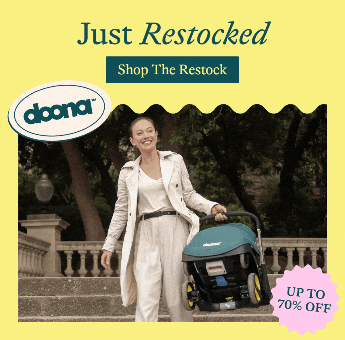 Doona up to 70% off