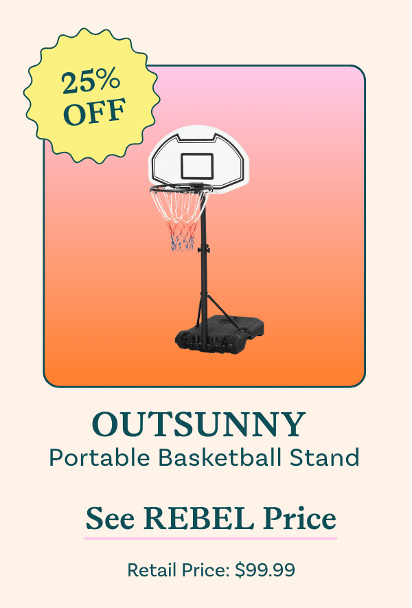 OUTSUNNY Aosom Height Adjustable Basketball Hoop, Portable Basketball Stand, 30" Backboard, Indoor Outdoor Goals Set for Kids Youth Adults