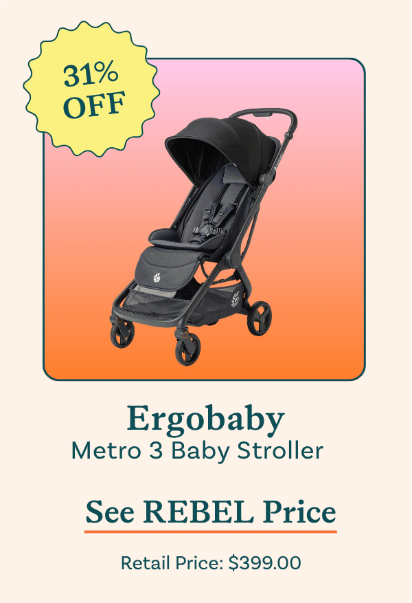  Hot Deal Ergobaby Metro 3 Baby Stroller - Onyx Black